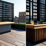 Here are two high-quality image prompts for Stable Diffusion XL, based on the provided text about rooftop bars:
